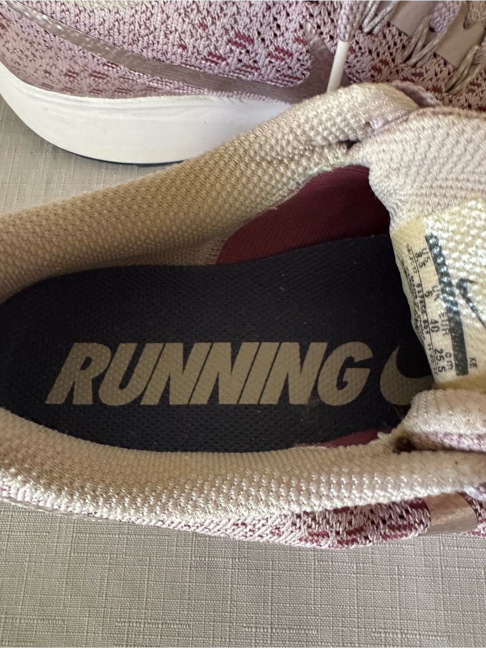 Nike Air Zoom Pegasus 35 Running Shoes Sneakers 942855-601 Pink Womens Size 8.5 - Picture 7 of 8
